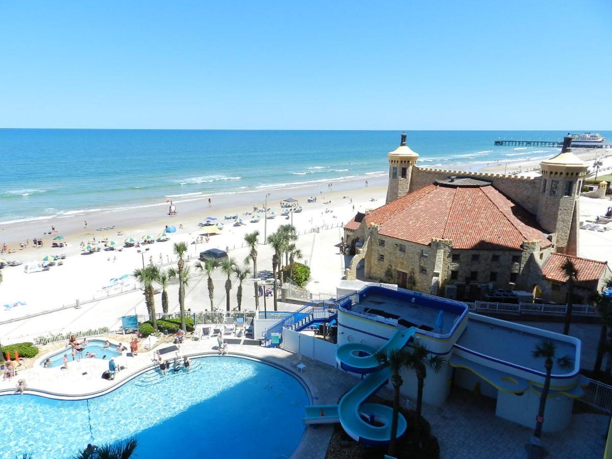 דייטונה ביץ' 1 Bedroom Resort Condo Direct Oceanfront Wyndham Ocean Walk - Daytona Funland 1307 מראה חיצוני תמונה